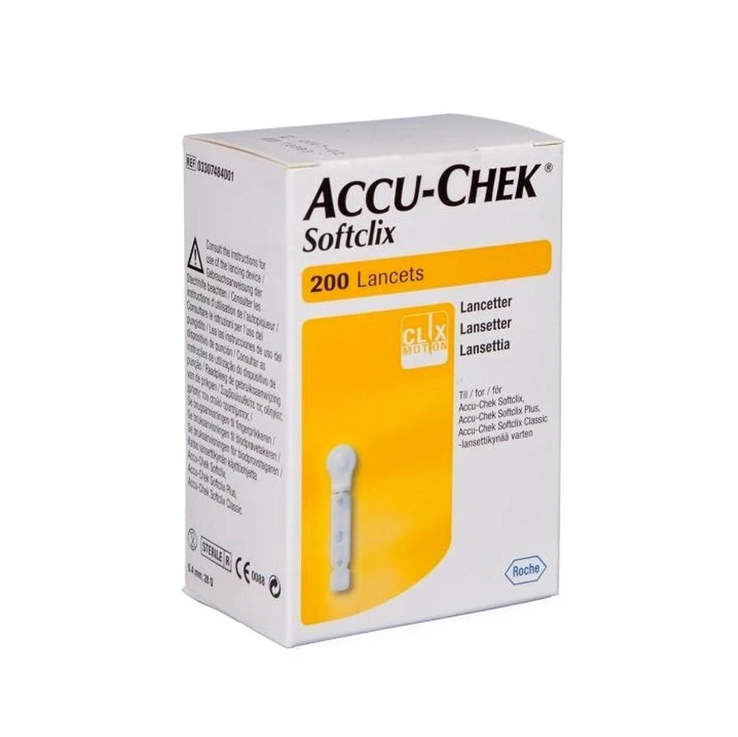 Accu-Chek Softclix Lancets 200 Pcs
