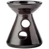 Aroma Burner Cone Metal Black