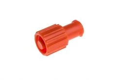 BD Luer Lock Cap Male / Female Orange