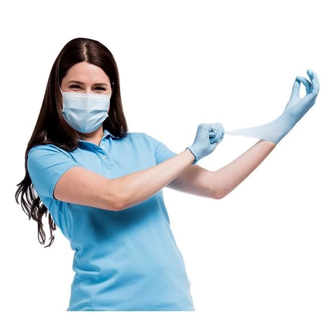 Comforties Soft Nitrile Easyglide Blue 100 Pieces - Image 4