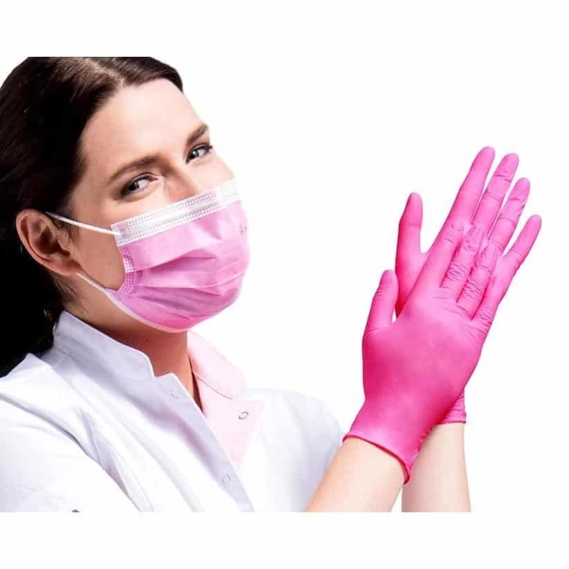 Comforties Soft Nitrile Easyglide Magenta 100 Pieces - Image 2