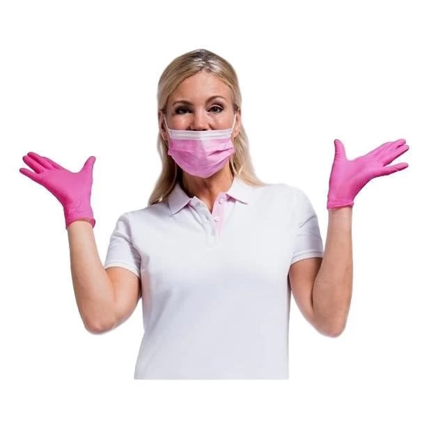 Comforties Soft Nitrile Easyglide Magenta 100 Pieces - Image 3