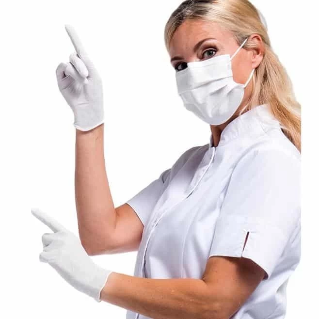 Comforties Soft Nitrile Easyglide White 100 Pieces