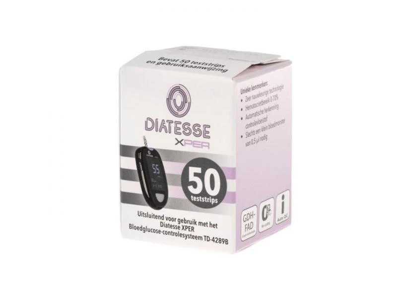 Diatesse XPER Test Strips 50 Pieces