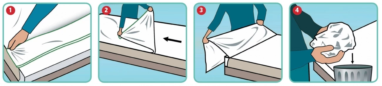 Disposable Fitted Sheet - Image 4