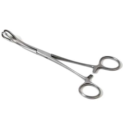 Foerster Tampon Forceps 25cm Curved Stainless Steel
