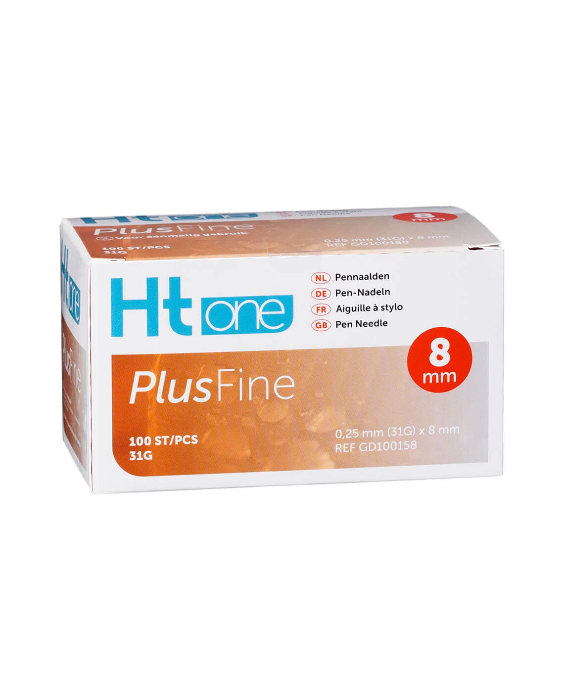 HT One Plusfine Pen Needles 8 Mm 31G - 100 Pcs