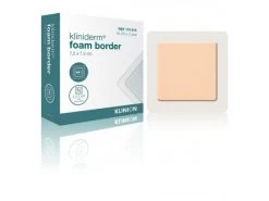 Kliniderm Foam Foam Dressing With Border 7.5x7.5cm
