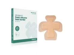 Kliniderm Foam Silicone Foam Bandage Heel With Border