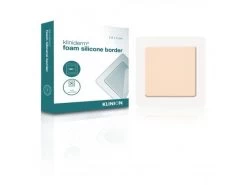 Kliniderm Foam Silicone Foam Dressing With Border 12.5x12.5cm