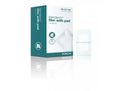 Klinion Kliniderm Film With Pad Wound Plaster Sterile 10x20cm