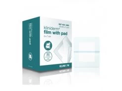 Klinion Kliniderm Film With Pad Wound Plaster Sterile 5x7.2cm