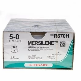 Mersilene Suture 5-0 (FS-3) R670H 36 Pcs - Image 2