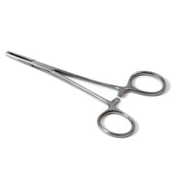 Mosquito Artery Clamp 1x2 Teeth 12cm. Straight Stainless Steel.