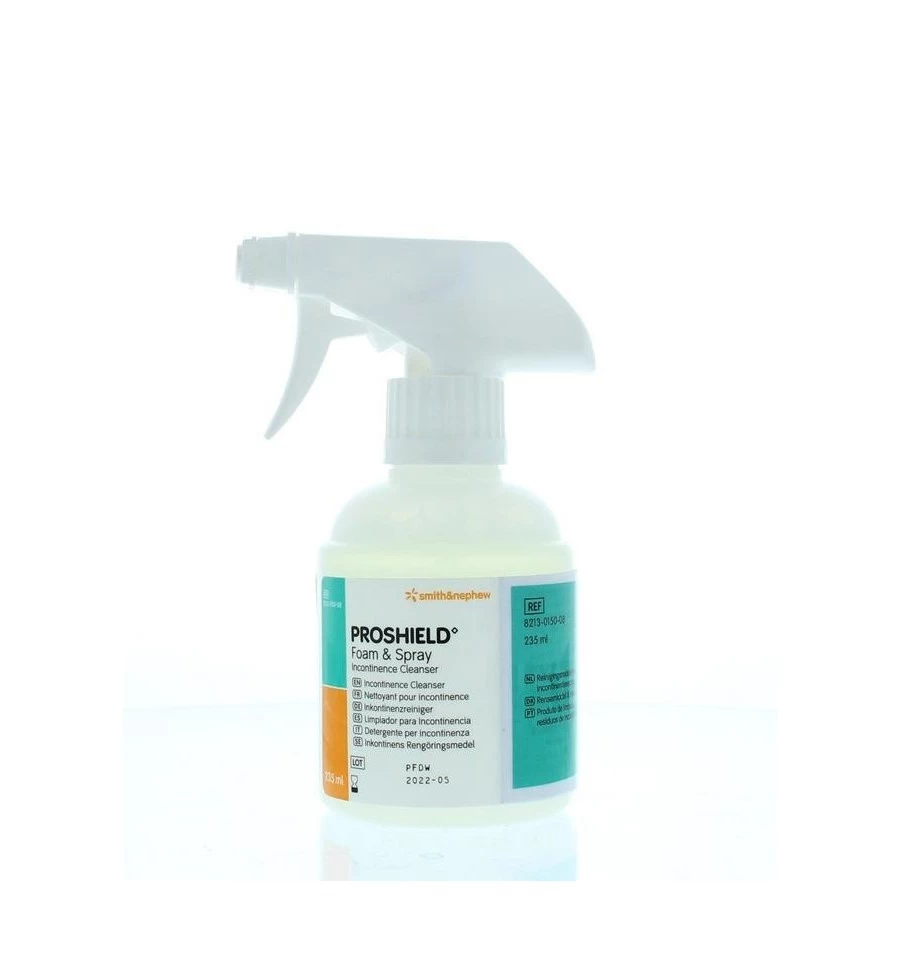 Proshield Foam & Spray 235 Ml | Incontenence Cleaner - Image 2