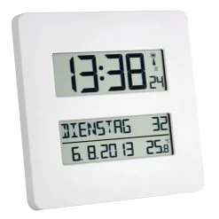 Radio Clock With Temperature Display