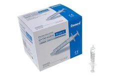 Romed 2-piece Syringes 2ml Luer Slip 100 Pcs
