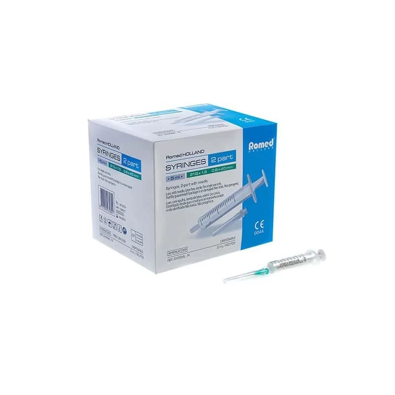 Romed 20ml Syringes With Needle 50 Pcs - Image 2