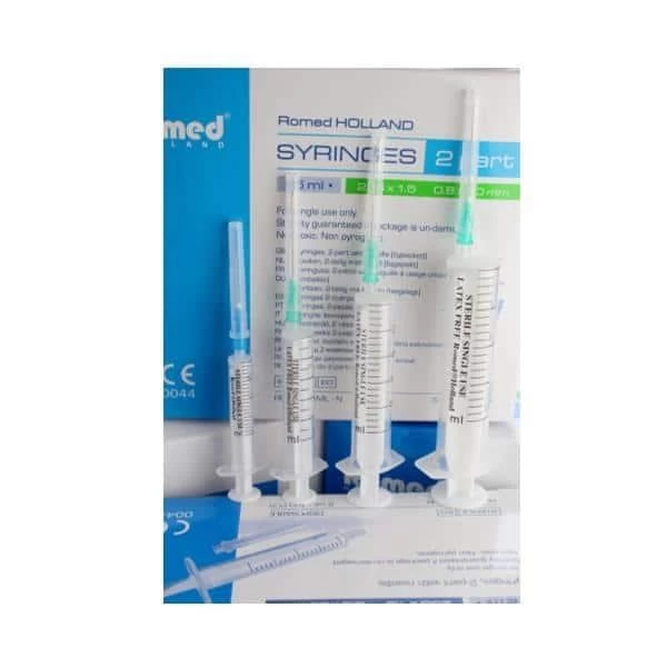 Romed 20ml Syringes With Needle 50 Pcs