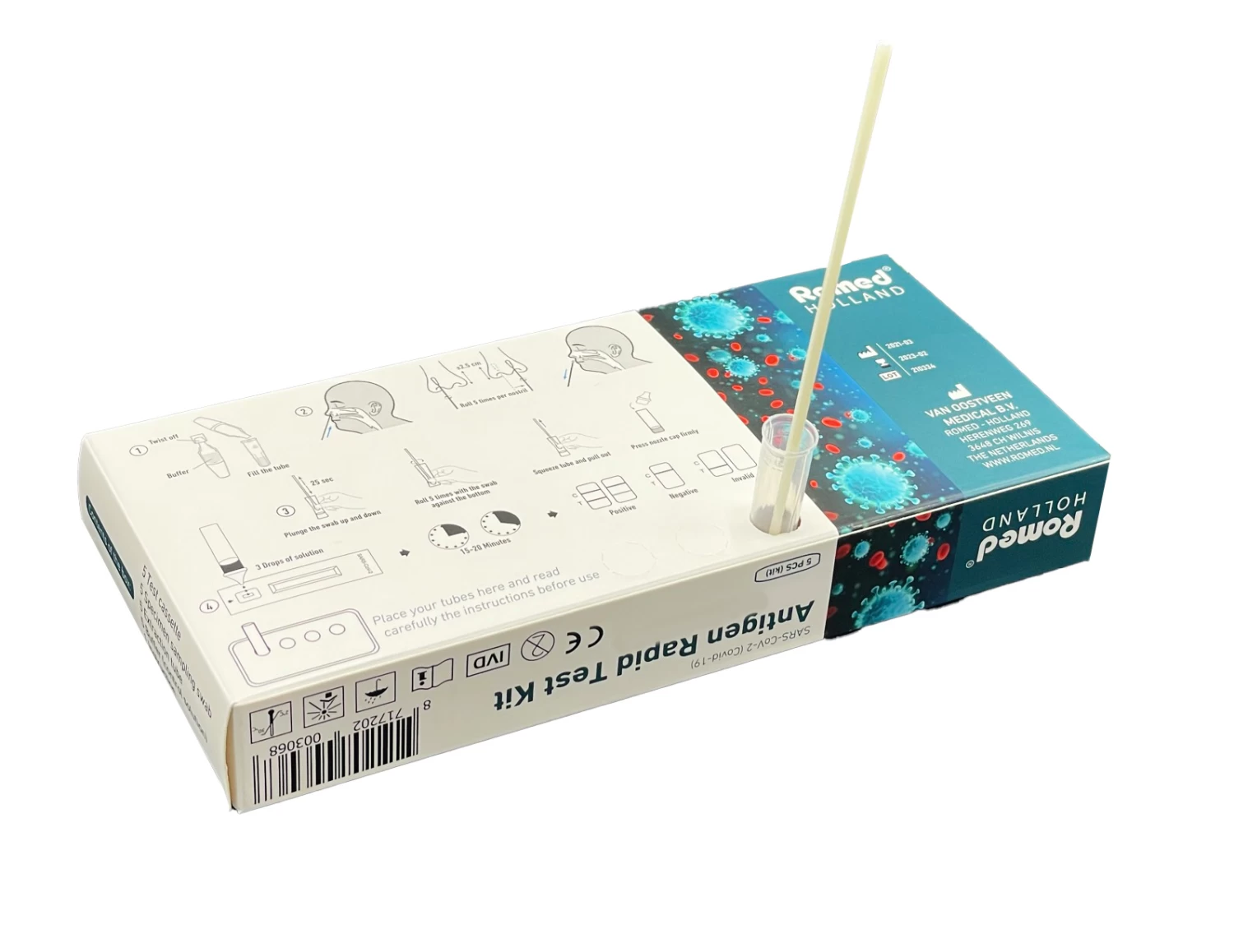 Romed Corona Rapid Test, 5 Pieces - Image 2