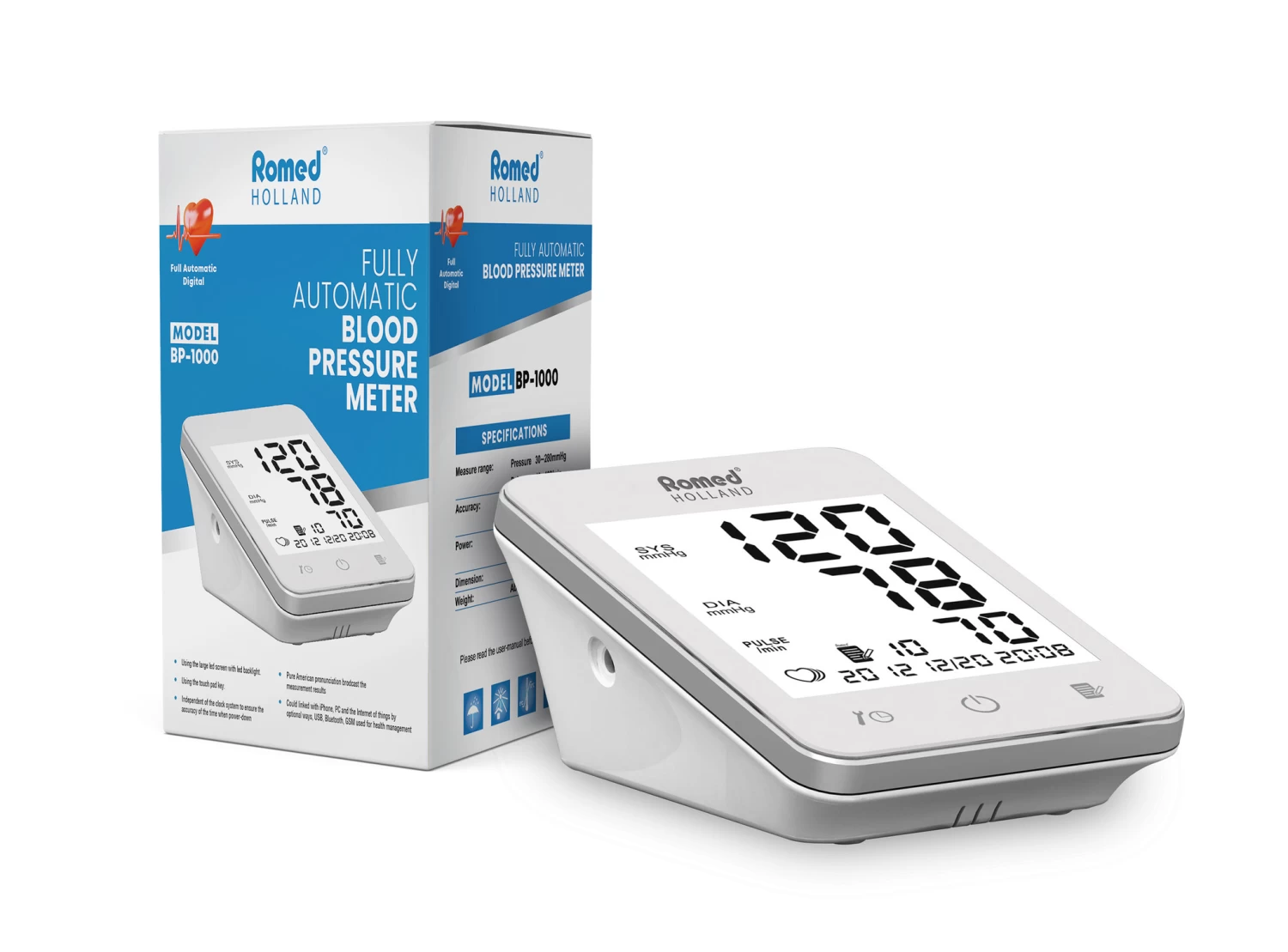 Romed Fully Automatic Blood Pressure Monitor