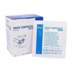 Romed Gauze Compress Sterile 7.5x7.5cm 8 Layers