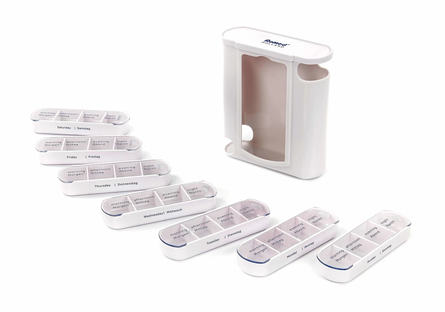 Romed Medication Dispenser / Pill Box - Week - Image 3