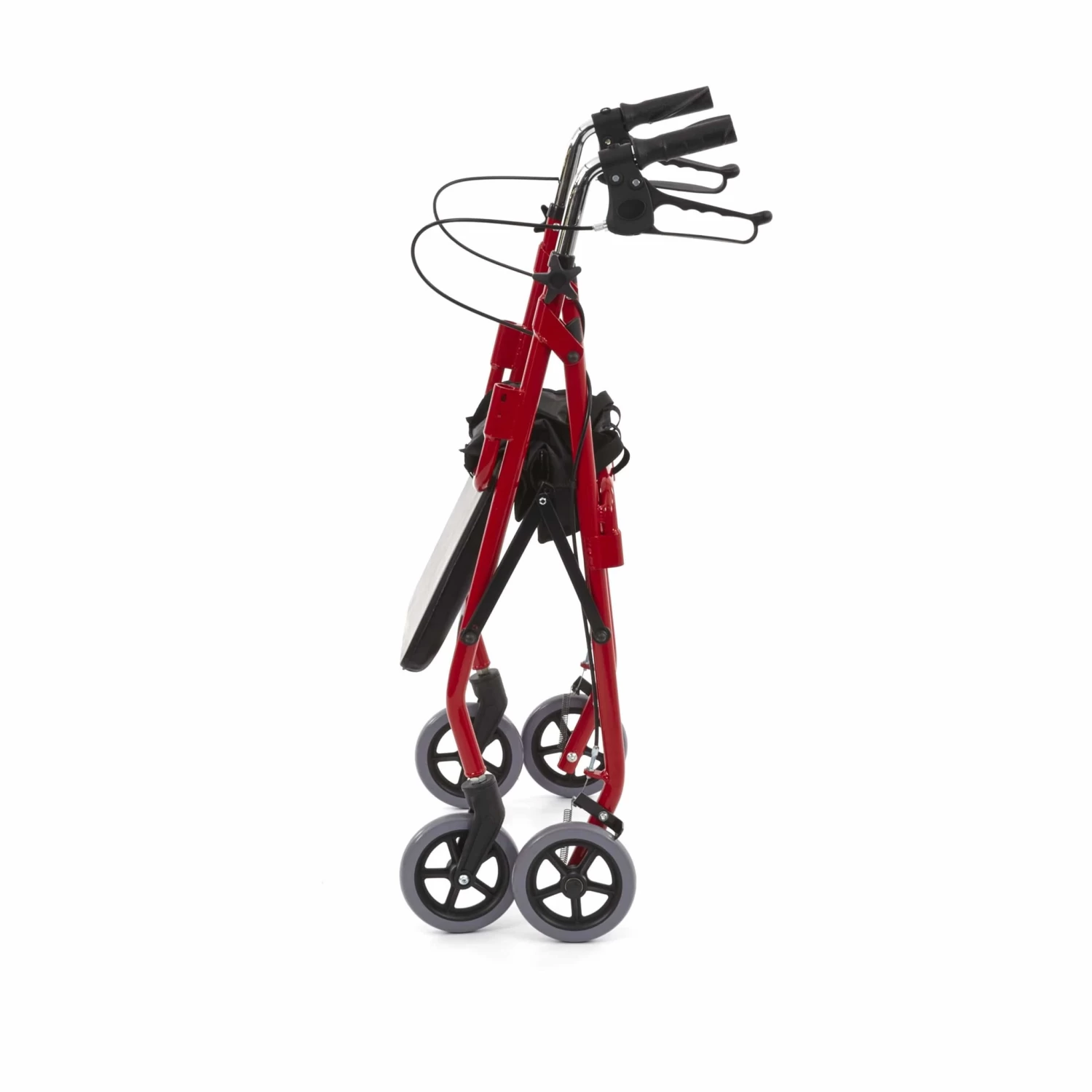 Romed Reliance Rollator With Seat Blue - Image 2