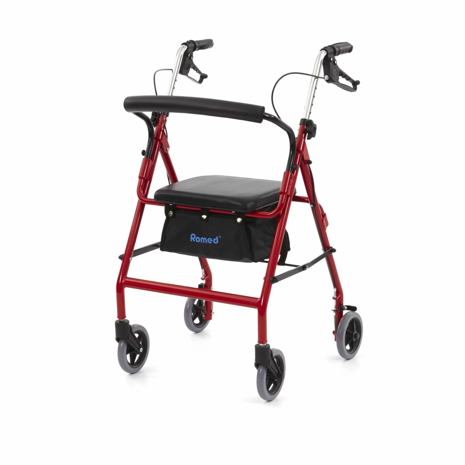 Romed Reliance Rollator With Seat Blue