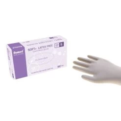 Romed Soft + Latex-free Examination Gloves 100 Pieces