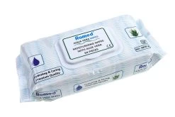 Romed Wash Without Water Wipes (Aloe Vera)